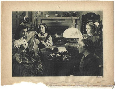 LAMINA 39364: Olivia de Havilland y Vivien Leigh en Lo que el viento se llevo