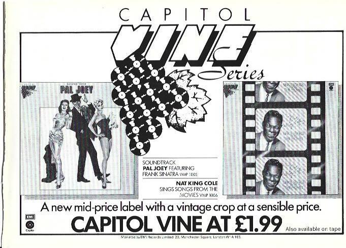LAMINA 39333:  Publicidad de Capitol Vine
