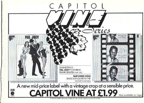 LAMINA 39333:  Publicidad de Capitol Vine