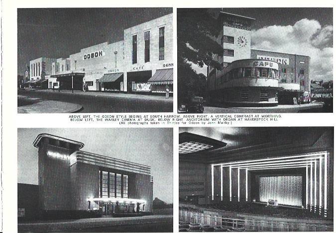 LAMINA 39322: Estilo Odeon en edificios de California