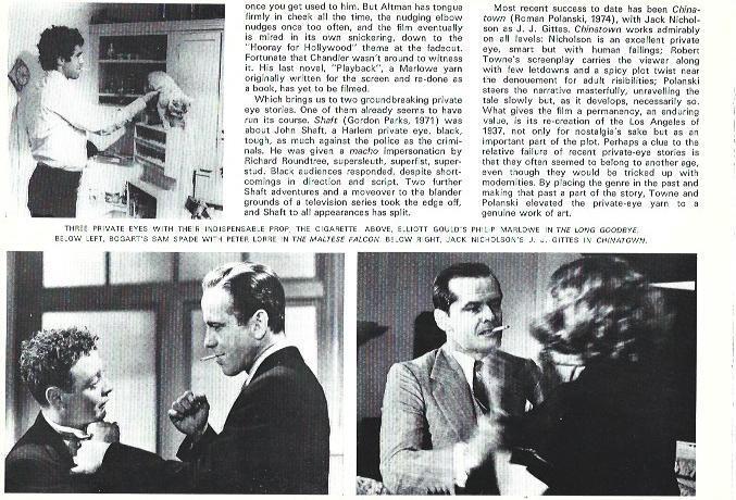 LAMINA 39318: Jack Nicholson en Chinatown y otras escenas