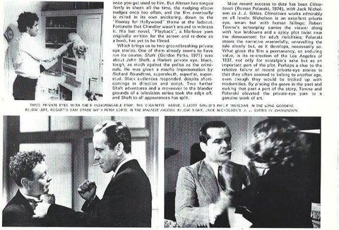 LAMINA 39318: Jack Nicholson en Chinatown y otras escenas