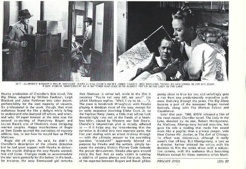 LAMINA 39315: Humphrey Bogart y Audrey Totter
