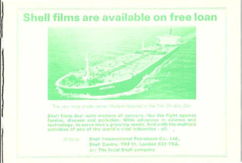 LAMINA 39334: Contraportada con publicidad de Shell