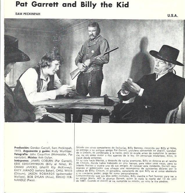 LAMINA 39335: Pat Garret and Billy the Kid