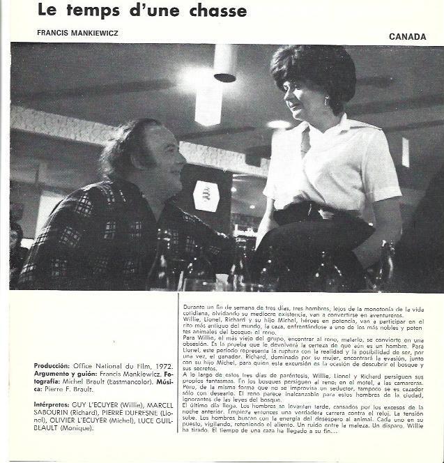 LAMINA 39337: Le temps d'une chasse