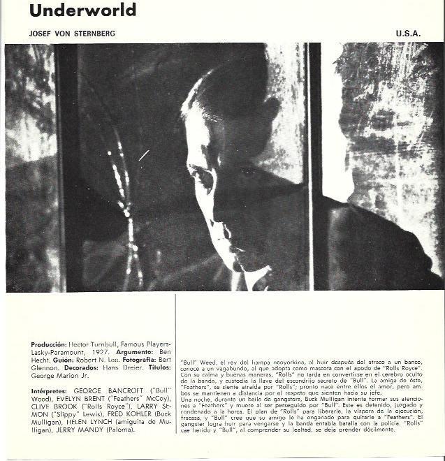 LAMINA 39346: Underworld con Evelyn Brent