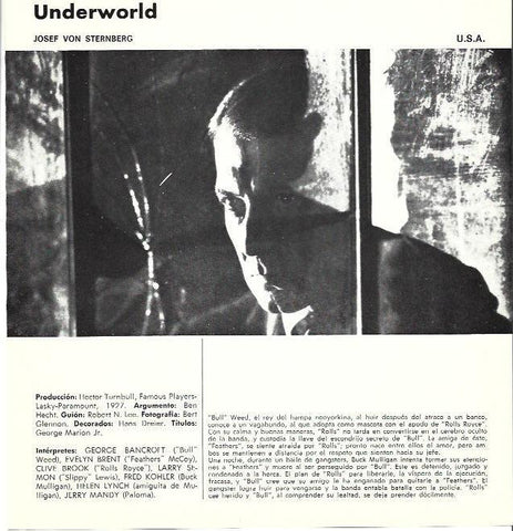 LAMINA 39346: Underworld con Evelyn Brent