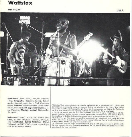 LAMINA 39338: Wattstax