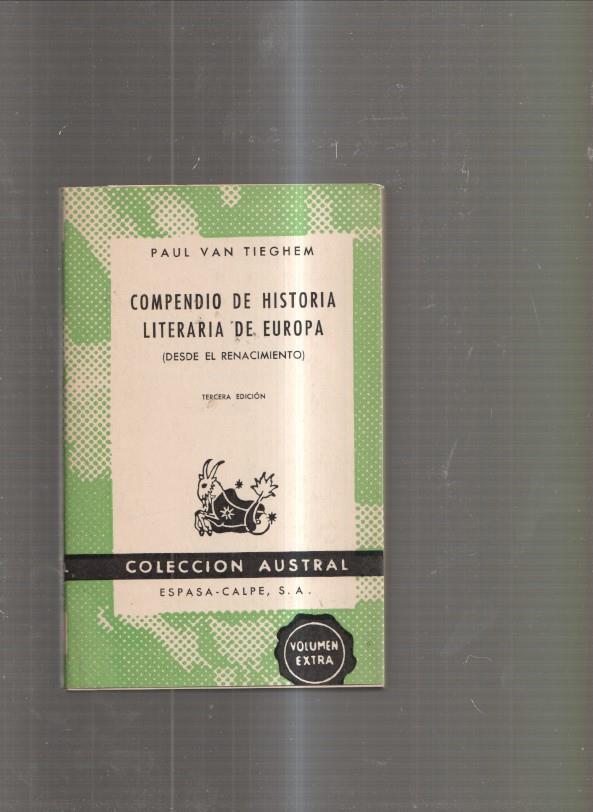 Compendio de Historia Literaria de Europa ( Desde el Renacimiento )