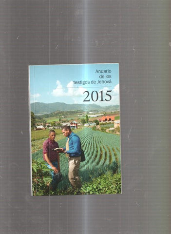 Anuario de los testigos de Jehova 2015