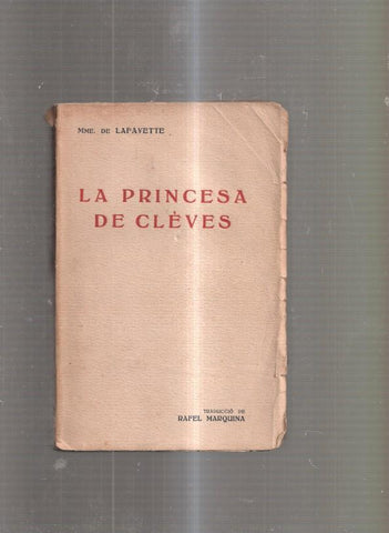 La Princesa de Cleves