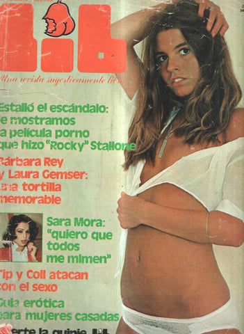 Revista: Liib numero 123, 1979 : Barbara Rey y Laura Gemser, Estallo el escandalo: Le mostramos la pelicula