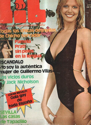 Revista: Liib 1982: Todas las chicas desnudas de Chicho Serrador- Pamela Prati 