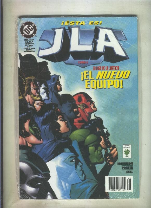 VID: JLA (la liga de la justicia) numero 6: el nuevo equipo  
