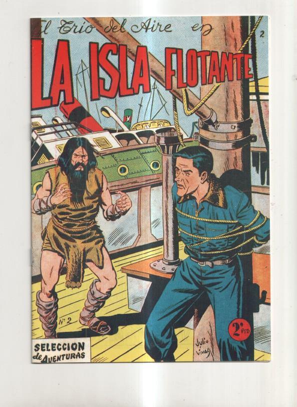 Facsimil de Julio Vivas: Trio del aire: La isla flotante