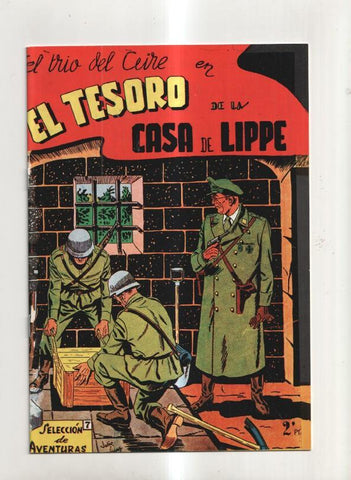Facsimil de Julio Vivas: Trio del aire: El tesoro de la casa de Lippe