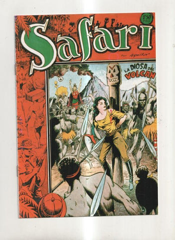 Safari, coleccion facsimil numero 04: La diosa del volcan