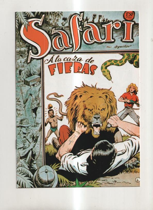 Safari, coleccion facsimil numero 06: A la caza de fieras