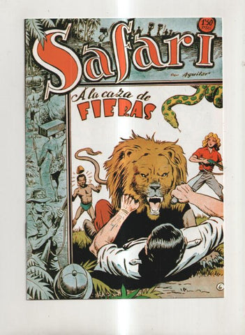 Safari, coleccion facsimil numero 06: A la caza de fieras