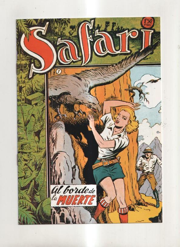 Safari, coleccion facsimil numero 07: Al borde de la muerte