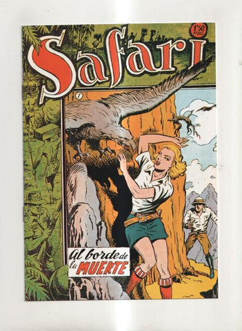 Safari, coleccion facsimil numero 07: Al borde de la muerte