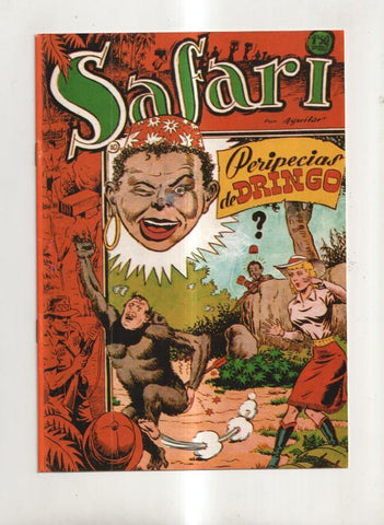 Safari, coleccion facsimil numero 10: Peripecias de Dringo