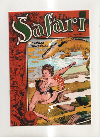Safari, coleccion facsimil numero 12: El idolo sumergido