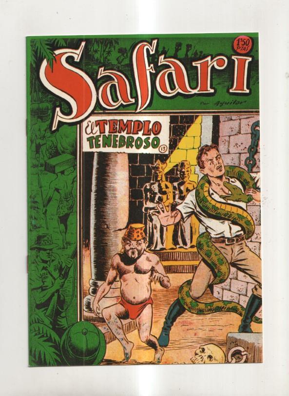 Safari, coleccion facsimil numero 13: El templo tenebroso