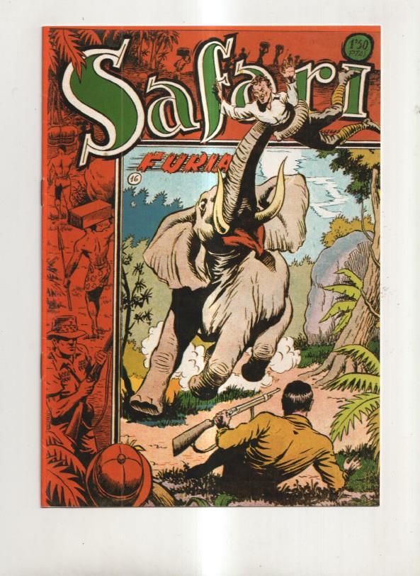 Safari, coleccion facsimil numero 16: Furia