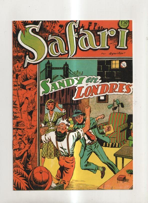 Safari, coleccion facsimil numero 24: Sandy en Londres