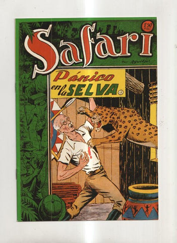 Safari, coleccion facsimil numero 15: Panico en la selva