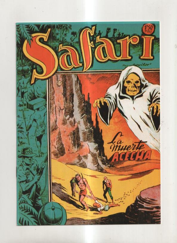 Safari, coleccion facsimil numero 23: La muerte acecha
