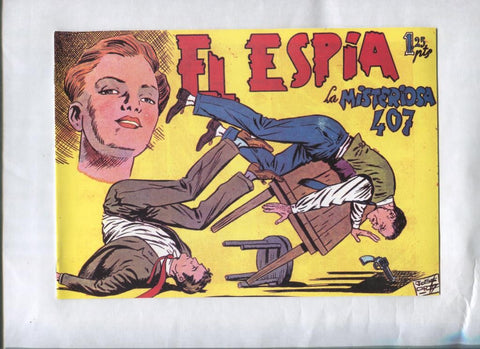 El Espia facsimil numero 05: La misteriosa 407
