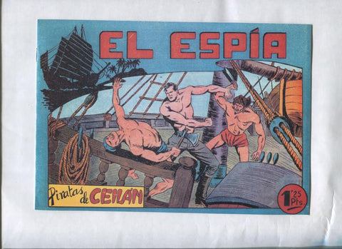 El Espia facsimil numero 19: Piratas de Ceilan