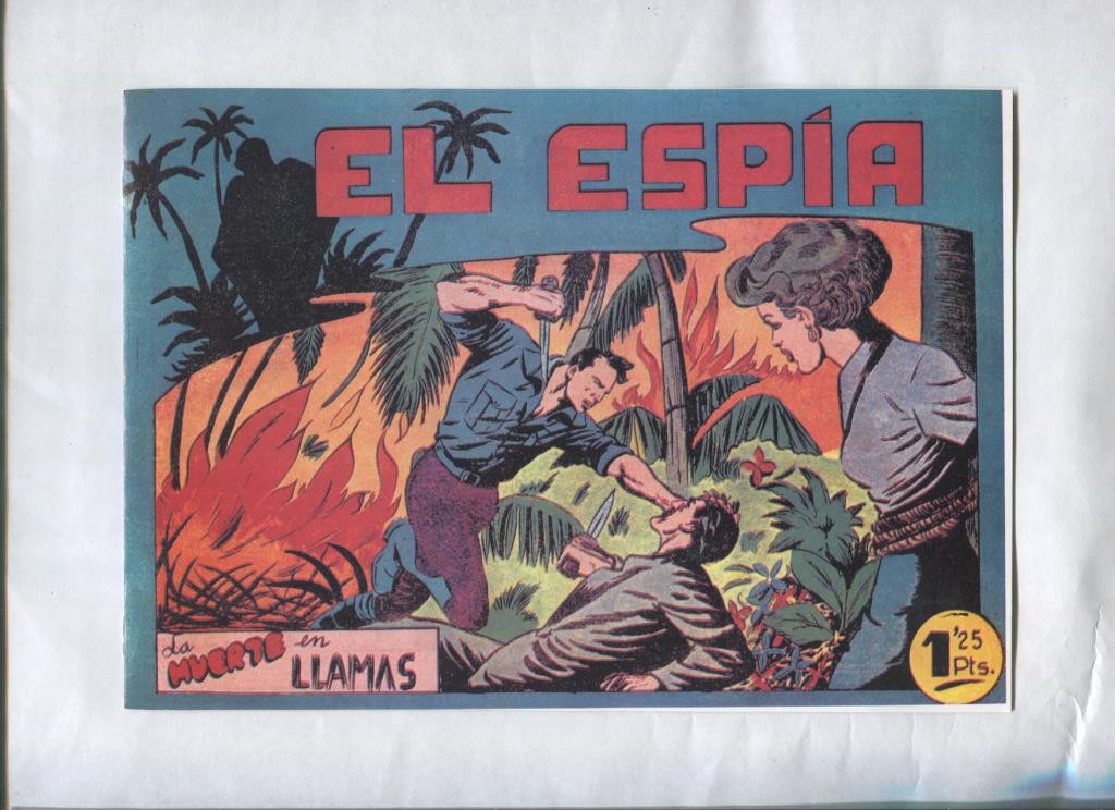 El Espia facsimil numero 23: La muerte en llamas