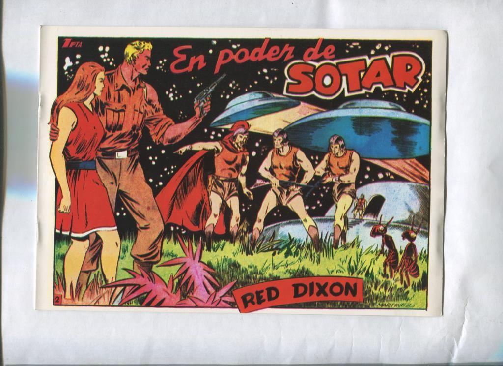 Red Dixon primera serie facsimil numero 02: En poder de Sotar