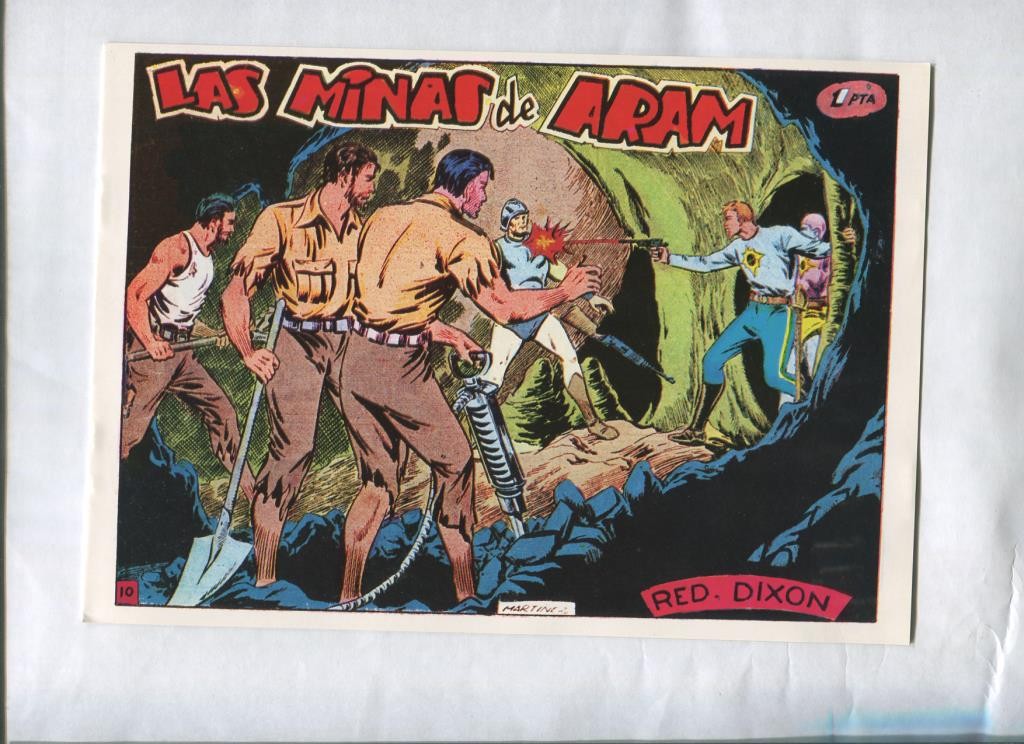 Red Dixon primera serie facsimil numero 10: Las minas de Aram