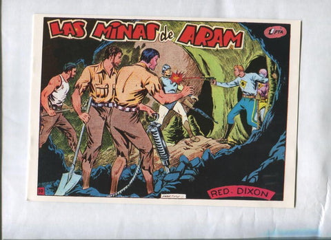 Red Dixon primera serie facsimil numero 10: Las minas de Aram