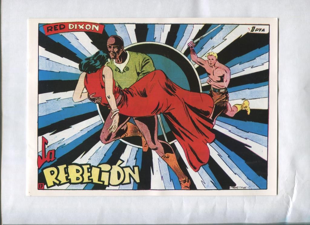 Red Dixon primera serie facsimil numero 17: La rebelion