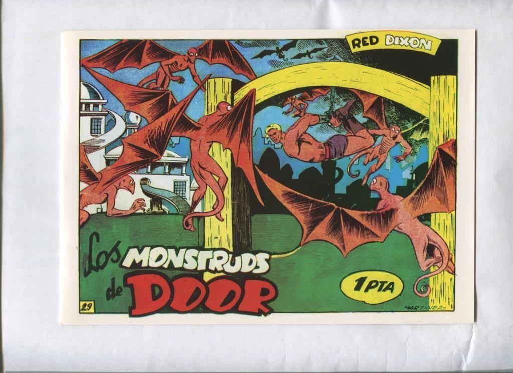 Red Dixon primera serie facsimil numero 29: Los monstruos de Door