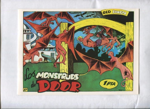 Red Dixon primera serie facsimil numero 29: Los monstruos de Door