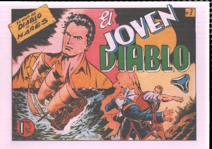 Facsimil: El Hijo del diablo de los mares numero 07: El joven diablo