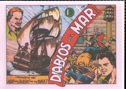 Facsimil: El Hijo del diablo de los mares numero 06: Diablos del mar