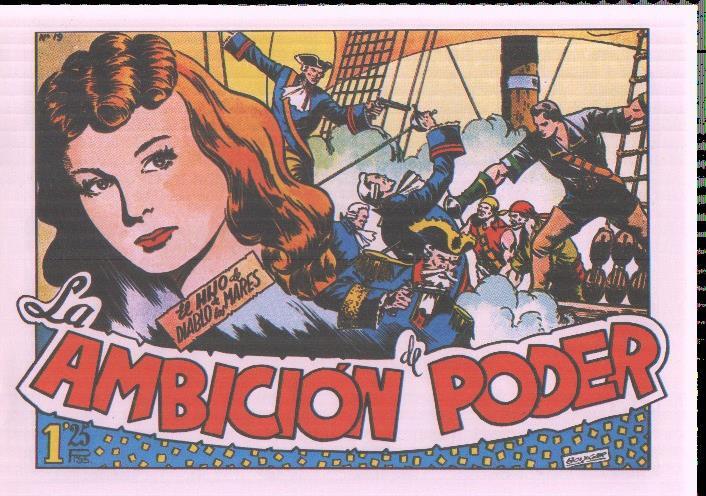 Facsimil: El Hijo del diablo de los mares numero 19: La ambicion de poder