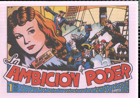 Facsimil: El Hijo del diablo de los mares numero 19: La ambicion de poder
