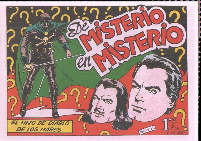 Facsimil: El Hijo del diablo de los mares numero 20: De misterio en misterio
