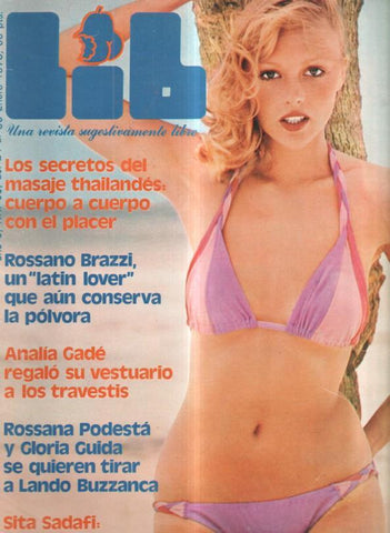 Revista: Lib numero 066, 1978: Sita Sadafi: Conozco todas las formas de amar- Ana-