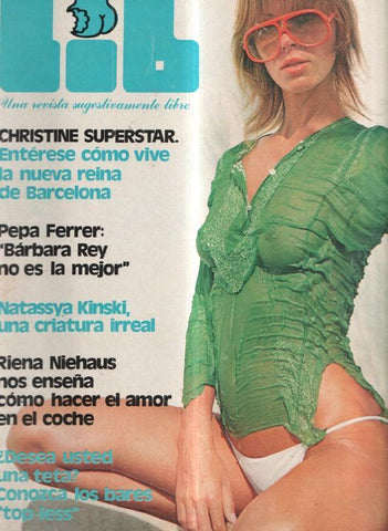 Revista: Lib numero 074, 1978: Pepa Ferrer: Barbara Rey no es la mejor- CHristine