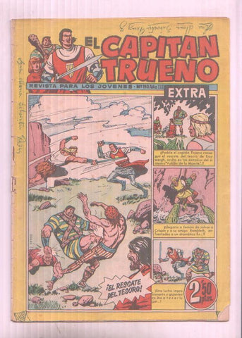 El Capitan Trueno Extra numero 110 (nombre dueño original en cubierta segun imagen)